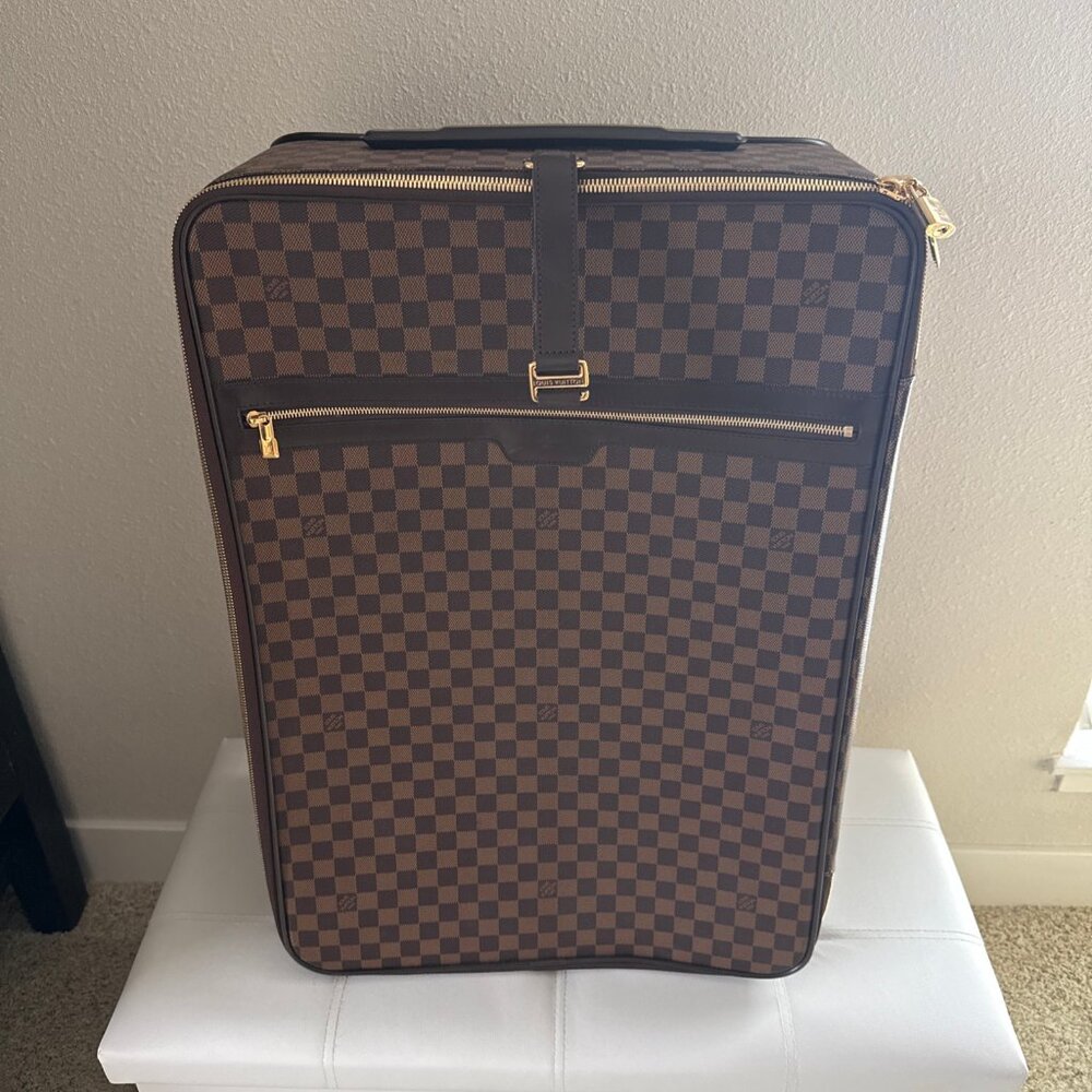 Louis Vuitton Pegase 65 Rolling Suitcase Bag Unisex Aunthentic - Serial #SD5102